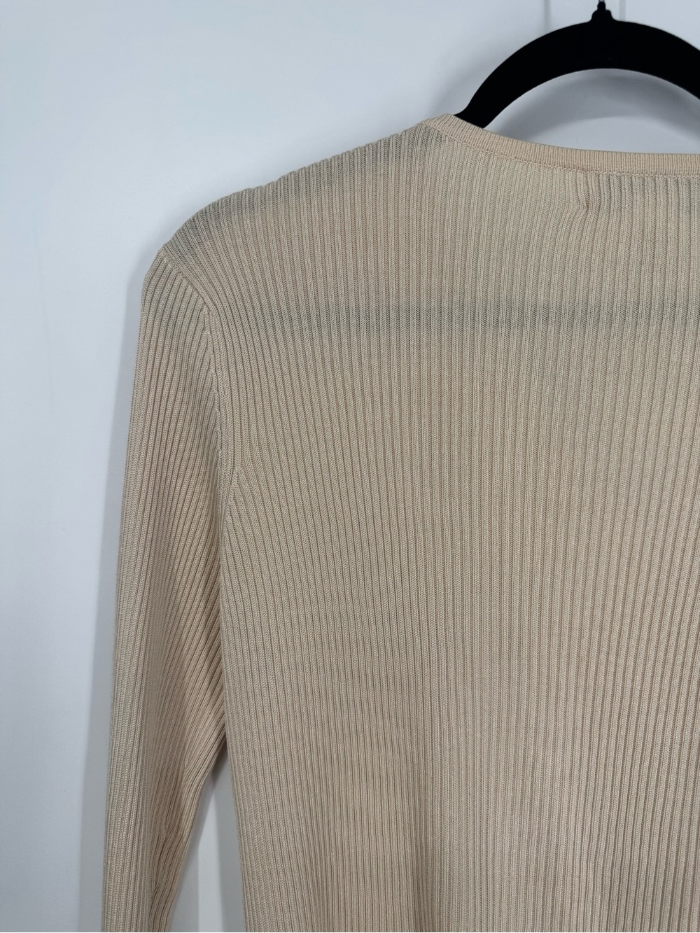 Pendleton Ribbed Silk Cardigan Sweater Size Small - Picture 8 of 10